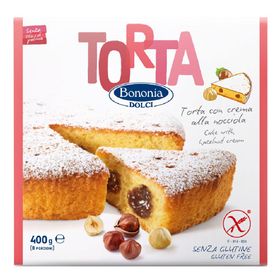 Bononia Torta Cr Nocciola S/Gl