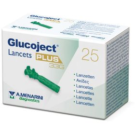 Glucoject® Lancets Plus 33G 25 Lancette