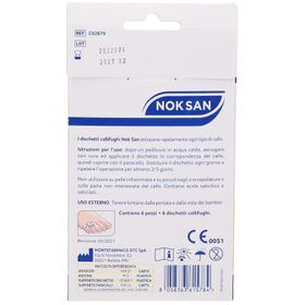 Nok San Hornhautpads mit Hühneraugen-Schutz oval Nok San