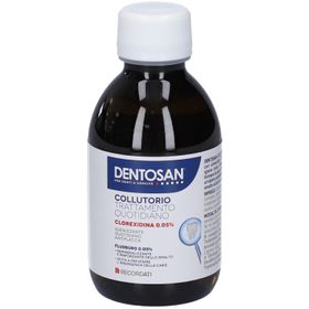 DENTOSAN® Mundwasser mit Chlorhexidin 0,05%.