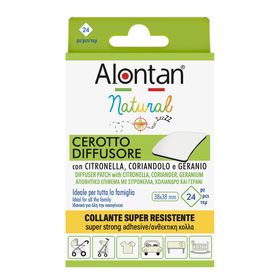 Alontan Natural Klebepflaster gegen Mücken 21 Stück Alontan