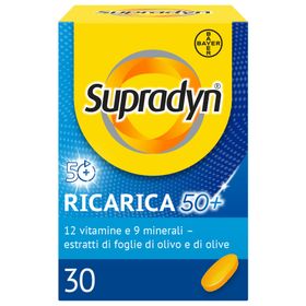 Supradyn Ricarica 50+ Integratore Compresse Rivestite Arancia