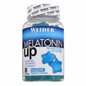 Weider Melatonin Sleep Support Gummies Blueberry