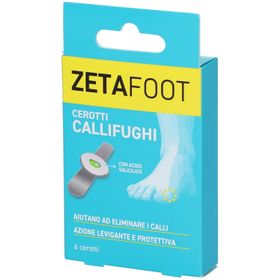 Zetafoot Hornhautpflaster Zentrales Pflaster 6 Stück Zetafoot