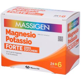 MASSIGEN® Magnesio e Potassio Forte Zero Zuccheri