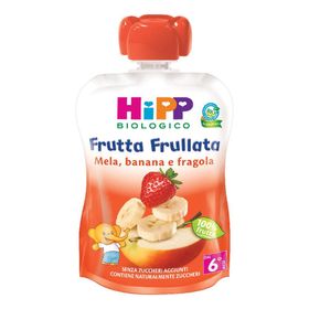 Hipp Bio Fruchtpüree Apfel Banane Erdbeere 90 G Hipp