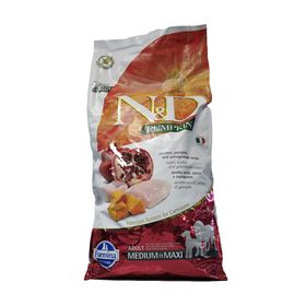 Farmina N&D Pumpkin - Trockenfutter Hund Adult Medium Maxi - Huhn Kürbis Granatapfel