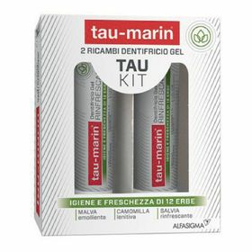 Tau-marin Tau Kit 2 Ricambi Dentifricio Gel
