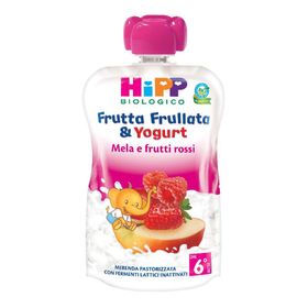Hipp Bio Fruchtpüree Joghurt Apfel Rote Früchte 90 G Hipp