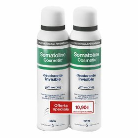 Somatoline Cosmetic® Deodorante Invisibile Spray, Duo Pack