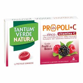 Angelini Tantum® Verde Natura Propoli+C  gusto frutti di bosco