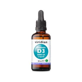 Viridian Vitamin D3 2000Ui Liq
