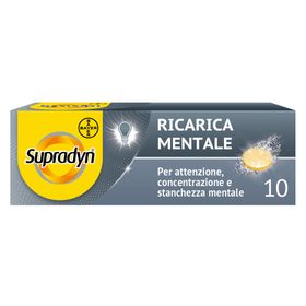 Supradyn Ricarica Mentale Acido Folico, Caffeina e Guaranà Compresse