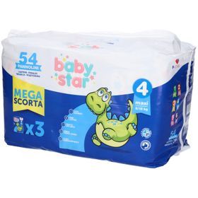 Babystar Megascorta Windeln Größe 4 54 Stück Babystar
