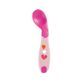 Chicco Esslernlöffel angewinkelt Girl 8 M+