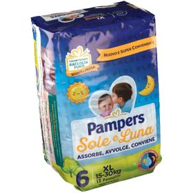 Pampers Sole e Luna 6 Extralarge