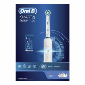 Oral-B Spazzolino Elettrico Ricaricabile Smart 4. 4100S Bianco