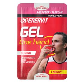ENERVIT® Sport Gel One Hand Lampone con caffeina
