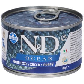Nassfutter Farmina N&D Ocean - Hundewelpen Mini Kabeljau & Kürbis