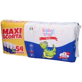 Babystar Slim Maxiscorta Windeln Größe 4 54 Stück Babystar
