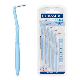 Curasept Proxi Winkel P11 Blau 5 Stück Curasept