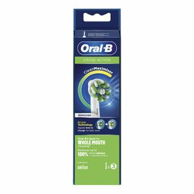 Oral-B® CrossAction Testine di Ricambio con CleanMaximiser