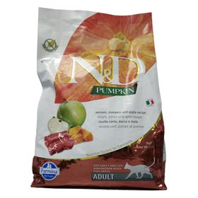 Trockenfutter Farmina N&D Pumpkin Hirsch & Apfel - Katze Adult