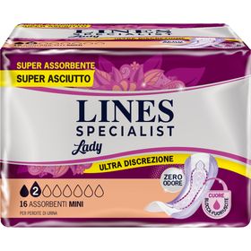 Inkontinenz-Einlagen Lines Specialist Lady Mini 16 Stück Lines