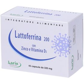Larix Lattoferrina 200 con Zinco e Vitamina D3