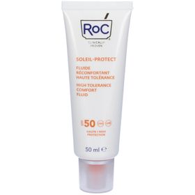 RoC® SOLEIL PROTECT Fluido Viso Comfort Alta Tollerabilità SPF50+