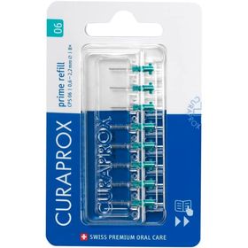 Curaprox Cps 06 Scovolino Prime Nachfüllung Türkis 8 Stück Curaprox