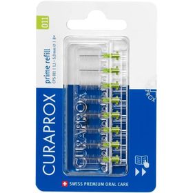 Curaprox Cps 011 Scovolino Prime Nachfüllung Limettengrün 8 Stück Curaprox