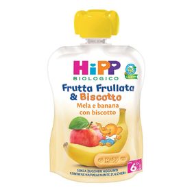Hipp Bio Fruchtpüree & Keks Apfel Banane Keks 90 G Hipp