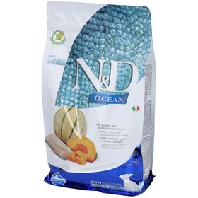 Trockenfutter Farmina N&D Ocean - Hundewelpen Mini Kabeljau Kürbis & Cantaloupe Melone