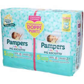 Pampers Baby Dry Windel Duo Downcount Junior 32 Stück Pampers