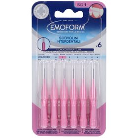 Emoform Interdentalbürste Iso 1 Rosa 6 Stück