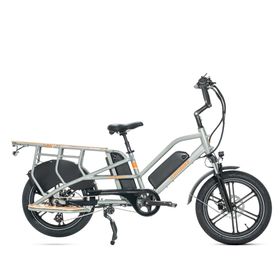 JOBOBIKE Transer Elektrisches Lastenrad mit 48V13AH Doppelbatterie