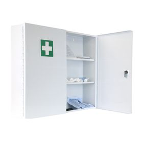 FAP First Aid Products - Verbandschrank G (leer), – geeignet für DIN 13157 & 13169 Füllung