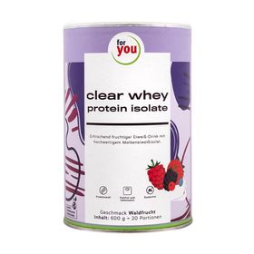 for you Clear Whey Protein Isolate