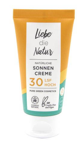 Liebe die Natur - natürliche Sonnencreme LSF Hoch