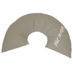 Poz' in' Form Halbringkissen