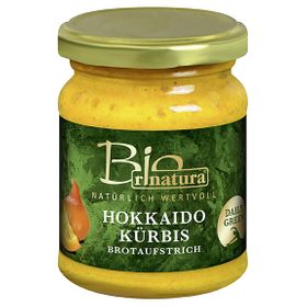 Bio Rinatura Brotaufstrich Hokkaido Kürbis Bio