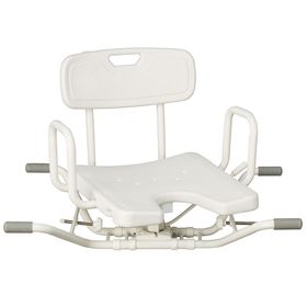 Russka Badewannensitz Aluminium, drehbar