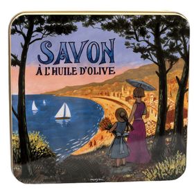 La Savonnerie de Nyons - Metallbox mit Seife - Cote d'Azur