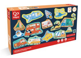 Hape Wunderbares Fahrzeug Puzzle