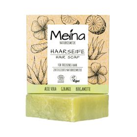MEINA - Haarseife mit Aloe Vera & Bergamotte
