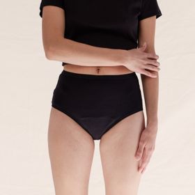 MYLILY Periodenunterwäsche - High Waist Schwarz XXL ohne Biozide