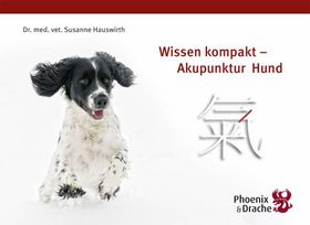 Wissen kompakt - Akupunktur Hund Mit Punkte-Mind-Map 'Hunde' und Folie 'Hunde-Skelett'