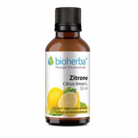 Bioherba Zitrone Citrus limon L. Tropfen Tinktur Extrakt