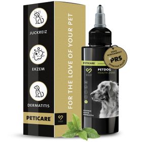 Peticare Spezial-Mittel für Hunde bei Sommerekzem Dermatitis Ekzem
